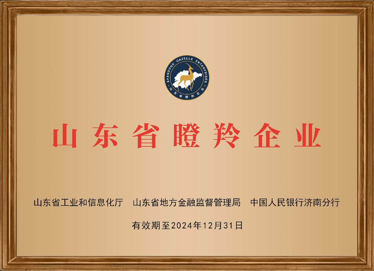 山東省瞪羚企業(yè)